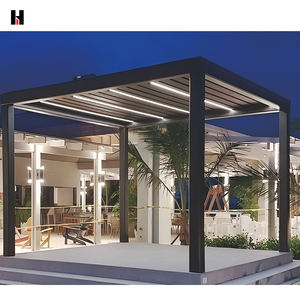 Pergola de remise à neuf bioclimatique gazebo pergola chinoise moderne d'extérieur en aluminium - Product Image 4