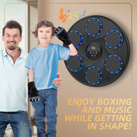 RS Tech Gadgets – Cible de boxe musicale électronique intelligente pour adultes, pour la maison, le fitness, le sport et la réduction du stress