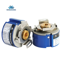 Encodeur incrémental à arbre creux HENGXIANG K48, TTL 8 fils, UVW 10000PPR, protection IP50, pour servomoteur Sanyo Denki