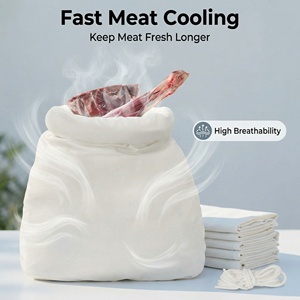 Sacchi per Carne Resistenti in Cotone e Lino, Riutilizzabili, Traspiranti e Lavabili in Lavatrice, per Caccia di Alci, Cervi, Moose - Product Image 3
