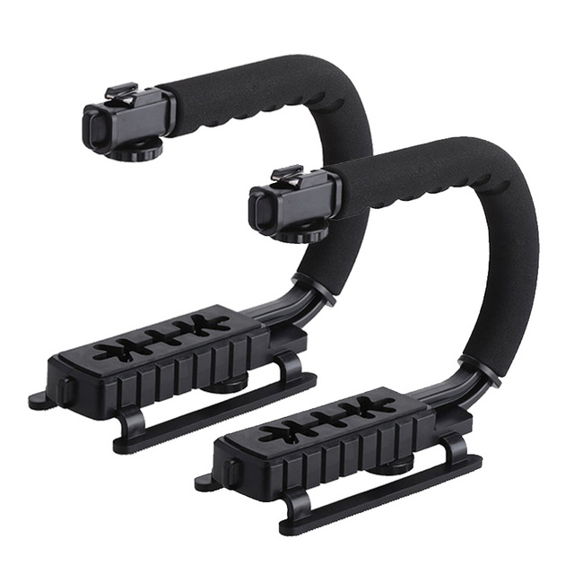 U-Shaped Handheld Photography Camera Holder Video Bracket C-Shaped Stabilizer for DV Phone