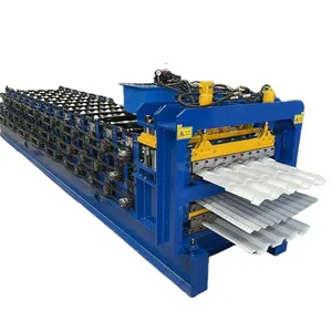 Chuyên nghiệp tấm lợp làm máy vật liệu xây dựng máy móc cuộn tạo thành máy nhà sản xuất