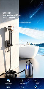 Nouvelle Pompe de Douche Électrique Portable 2026 Rechargeable par USB 8000mAh, Étanche IPX6, Plusieurs Jets, Kit de Douche de <span class=keywords><strong>Camping</strong></span> à Eau Chaude - Product Image 5