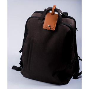 Genuine Leather Luxury Luggage <b>Tags</b> with Custom Logo Privacy Protection Custom Color & Size-Travel Essentials - Product Image 4