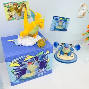 Figurines en résine authentiques de la série Pokémon, moments de bataille, Charizard et Venusaur, décoration tendance pour le bureau et la maison - Product Image 2
