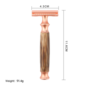 Durable Double Edge Blade Classic <strong>Razor</strong> Eco Natural Bamboo Handle Safety <strong>Razor</strong> - Product Image 4