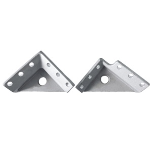 Support d'angle droit usiné CNC en aluminium haute résistance pour fixation d'angle - Product Image 2