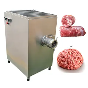 Picador industrial de carne congelada, triturador de carne fresca/picador de carne
