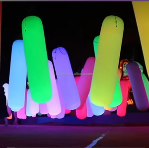 Columna de Luz Inflable Interactiva Gigante de PVC, Hermética, con Cambio de Color, Tubo LED Brillante, Decoración para Festivales de Música/Instalaciones Artísticas - Product Image 5