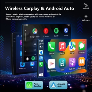 9/10 inch phổ 6 + 128GB <span class=keywords><strong>Android</strong></span> Car Stereo BT DSP đài phát thanh không dây Carplay 2.5D 2K QLED màn hình cảm ứng Máy nghe nhạc GPS navigation - Product Image 2