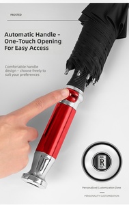 Paraguas de Golf Premium Resistentes al Viento y al Agua, Directo de Fábrica, para Hoteles, Empresas y Eventos VIP, con Logotipo Personalizado, Venta al Por Mayor - Product Image 5