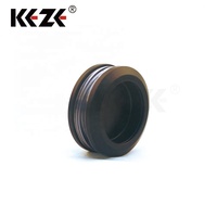 KEZE Quincaillerie Moderne et Durable en Acier Inoxydable pour Portes Coulissantes de Douche et Fenêtres en Verre – Installation Facile – Lot Complet