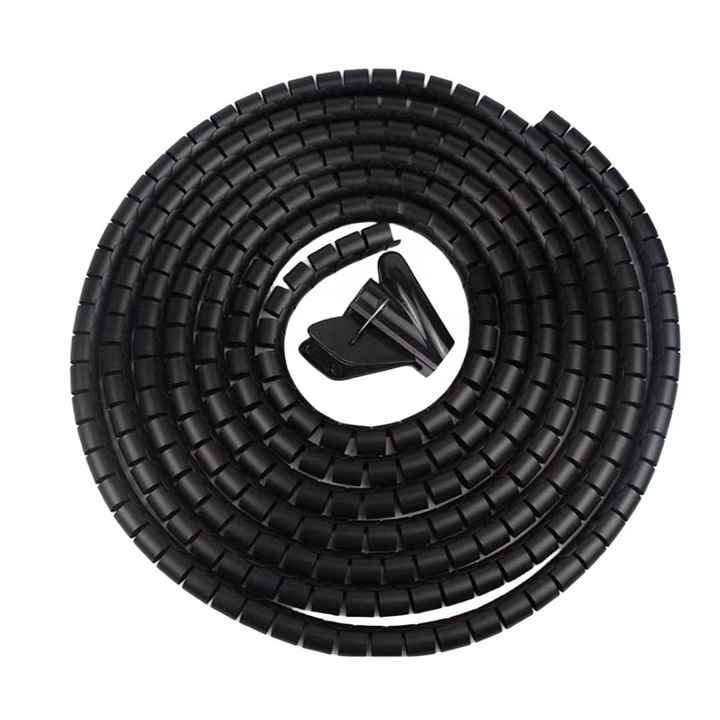 Protection Band Cable Cable Tidy Wire Organizer - Flexible PP Spiral Wrap Band