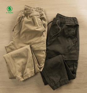 Nuovi <span class=keywords><strong>Pantaloni</strong></span> <span class=keywords><strong>Cargo</strong></span> Jogger Autunnali Lavaggio Tinti in Capo Vintage <span class=keywords><strong>Pantaloni</strong></span> Casual da <span class=keywords><strong>Uomo</strong></span> Stile Morbido - Product Image 2