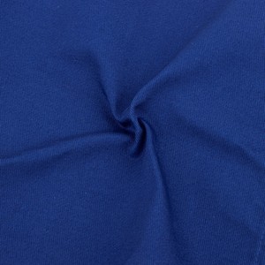 Chair Back Cover Elastic Pure Cotton Dark Blue Solid Color Durable Office Chair Protection - Product Image 1