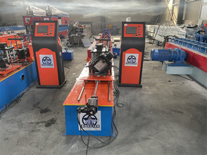 Proveedor de maquinaria de acero de bajo costo, máquina de canal C de pernos metálicos y pista, máquina formadora de rollos de paneles de yeso - Product Image 3