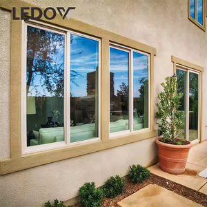 Hiện Đại Bắc Mỹ biệt thự <span class=keywords><strong>Windows</strong></span> Ba tráng men nhôm thiết kế cho sử dụng ngoài trời hệ thống trượt cửa sổ - Product Image 3