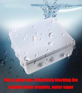 ABS nhựa IP65 hộp điều khiển điện không thấm nước trong nhà tự làm dây vỏ kết nối cáp chi nhánh hộp phân phối ngoài trời - Product Image 3