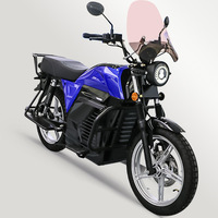 72V 9000W 70km/h Electric Motorcycle Passenger-hailing Africa Lithium-battery Swap System 17-inch High-power