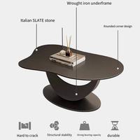 Chine Usine Papillon Moderne Table Basse Salon Table Basse Fer Noir Ensemble Table Basse