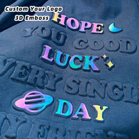 Camisetas de Hombre con Logotipo Personalizado de Alta Calidad, Camisetas con Estampado en Relieve 3D