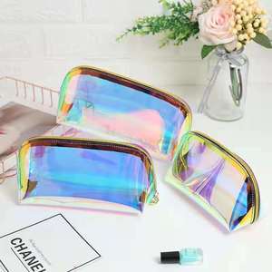 Bolsa de Cosméticos Transparente de Alta Calidad para <span class=keywords><strong>Mujer</strong></span>, con Cierre de Cremallera, Resistente al Agua, Organizador de Maquillaje, Bolsa de Almacenamiento para Artículos de Aseo - Product Image 4