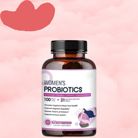 Paquet privé Probiotiques Capsules Probiotiques pour les femmes Soutien UTI Santé Système immunitaire Capsules Enzymes et prébiotiques
