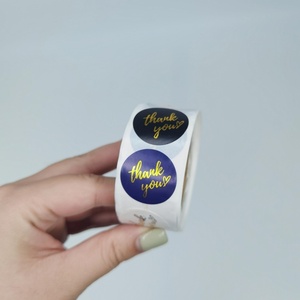 Autocollant personnalisé de haute qualité, imprimé, promotionnel, avec logo, autocollant adhésif, étiquette privée, papier blanc, impression d'entreprise - Product Image 5