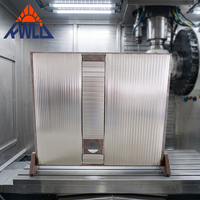 Protection verticale pour machine à découpe laser, certifiée CE, type cloison, avec soufflet