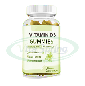 VitaSpring OEM Halal calcio vitamina D3 K2 pieno di caramelle gommose osso integratore vegano gomma vitamina D3 K2 - Product Image 1