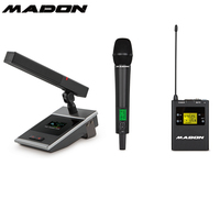 Système HIFI Madon en usine MIC série BS-280 Microphone numérique sans fil One driag Eight avec MICROPHONE PORTABLE OK-DPA3