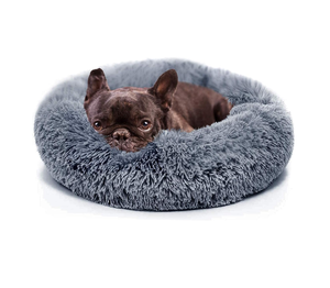Cama calmante para mascotas antiansiedad de lujo, cama suave y esponjosa lavable a máquina, antideslizante, impermeable, Base silenciosa, calentamiento, acogedor, cachorro, perros, gatos - Product Image 1