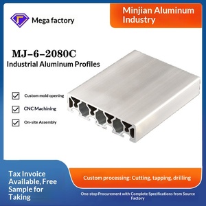Profilé en aluminium industriel 2080c, norme européenne, triple étanchéité, cadre mécanique en aluminium N3, profilé en aluminium - Product Image 1