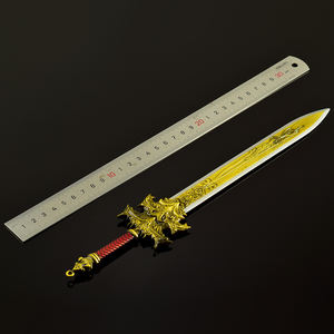Фэн Шэнь, 12 Цзянь, гигант, Цжянь, 30 см, рекламный металлический меч, подарок для мальчика, модель оружия, коллекция неоткрытых лезвий, пользовательский меч - Product Image 4