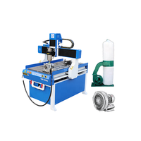 Offre Spéciale 3d Cnc Bois Pvc Pcb Acrylique Machine De Découpe Cnc Routeur 6090 4 Axes Cnc Routeur pour La Publicité
