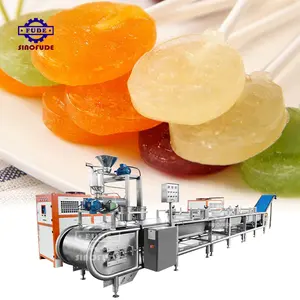 use less worker good quality die forming lollipop making machine hard candy equipment production line