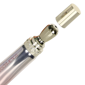 Kunden spezifische 15ml/20ml/30ml leere Plastik röhrchen für kosmetische Augen creme Verpackung Elektrische Massage rolle mit Heiß präge fläche - Product Image 1