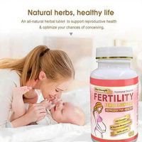 Tablet kesuburan wanita, suplemen kesehatan dilengkapi Vitamin untuk dukungan kesehatan reproduksi wanita & keseimbangan nutrisi