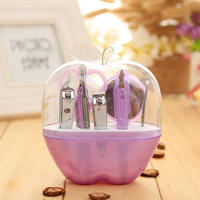 Kit de coupe-ongles et ciseaux 9 pièces pour manucure