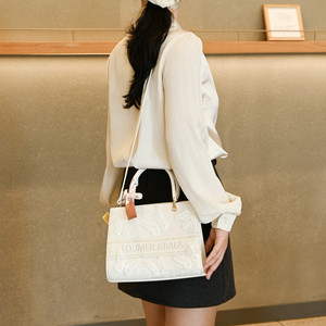 SXCCYH borsa di alta qualità e grande capacità in pizzo ricamato, nuova borsa a tracolla alla moda da donna - Product Image 2