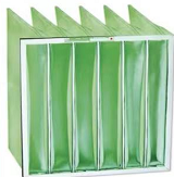Filtres à air intermédiaires Airkey pour système HVAC, filtres à air en fibre de verre F7 F8 F9, sac/poche, fabriqués en Chine