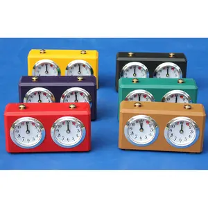 Analog chess clock with 6 colors