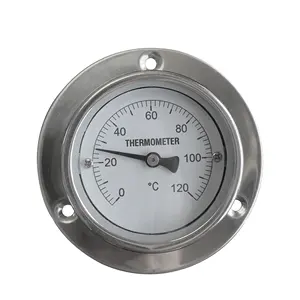 स्टेनलेस स्टील केशिका Bimetal थर्मामीटर गेज - Product Image 6