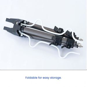 Soporte para caña de pescar con palo de banco, soporte de pesca de carpa de aluminio ajustable de dos secciones, soporte de pesca con trípode - Product Image 3