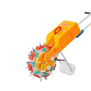 Hand Push Seeder Portable Adjustable <b>Row</b> Seeder Bean Corn Planter Peanut Manual Planting Fertilizing <b>Machine</b> High Productivity - Product Image 1