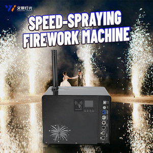 Macchina per Fontane di Scintille Fredde All Watts per Esterni, 10-15M, Elettrica a Sparo Rapido, Macchina per Scintille con Illusione Digitale per Eventi e Palcoscenici, DMX512 - Product Image 5