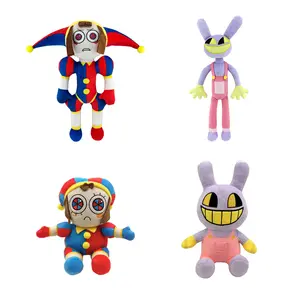 Amazing Digital Circus New Design Cartoon Anime Pomni And Jax Stuffed Plush Toy Digital Circus For Kids Toys