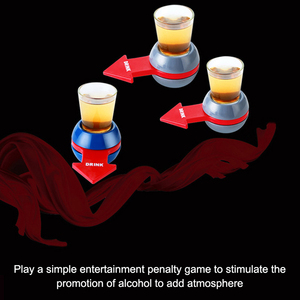 Giratorio the shot arrow, herramienta creativa para vino, accesorios para bar KTV, giradiscos con puntero divertido para fiesta, giratorio para juego <span class=keywords><strong>de</strong></span> bebidas - Product Image 2
