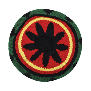 Béret d'hiver tricoté 100 % acrylique Jamaïque, motif rayé arc-<span class=keywords><strong>en</strong></span>-ciel, unisexe, toutes saisons, pour le cyclisme, les voyages, les activités de plein air, les fêtes BeiQian - Product Image 3