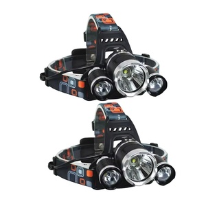 <span class=keywords><strong>Linterna</strong></span> Frontal de 3 Luces de Venta al por Mayor, Aleación de Aluminio Recargable T6 de Alta Potencia con Enfoque Telescópico para <span class=keywords><strong>Pesca</strong></span> Nocturna al Aire Libre - Product Image 1